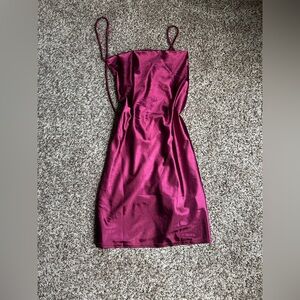 Satin dress